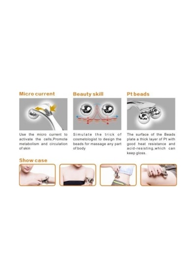 3d Massager Bilyalı Sıkılaştırılı Masaj Aleti Diğer