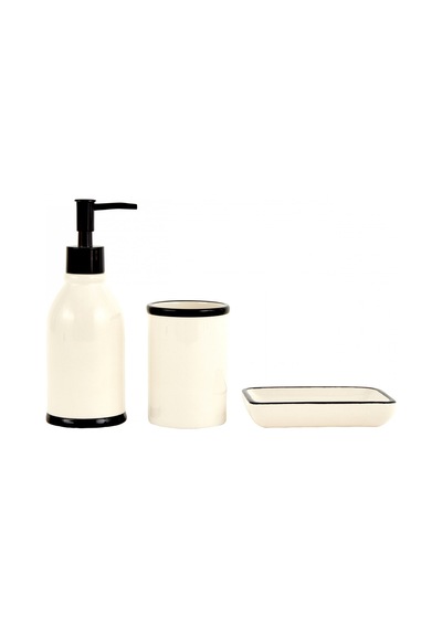 Karaca Home Plain Banyo Seti Bej 3'lü Bej Karaca Home Plain Banyo Seti Bej 3'lü Bej