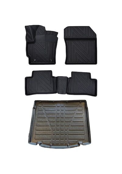 Bmw X1 F48 2015-2022 Uyumlu 4d Premium Paspas Ve Bagaj Havuzu Seti Bizymo