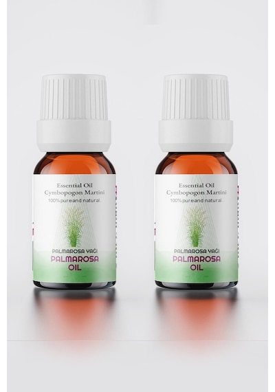 Palmarosa Uçucu Yağı %100 Doğal 2li Set Palmarosa Essential Oil 2 x 10 ML