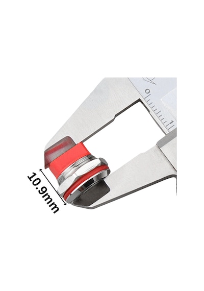 Wd12c1-wired-p1-ec 12mm Düz Yaylı Yeşil Işıklı Metal Buton - Kablolu
