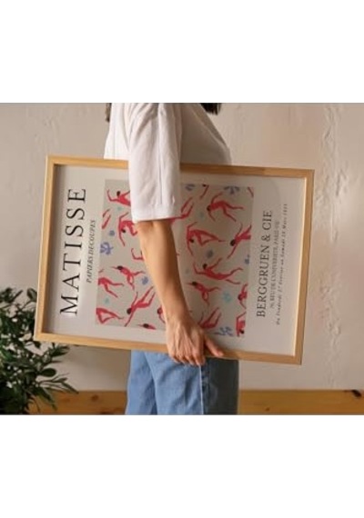 Matisse Çerçevesiz Poster, Modern Dekoratif Çerçevesiz Poster, Tablo, Matisse-7, 50 X 70