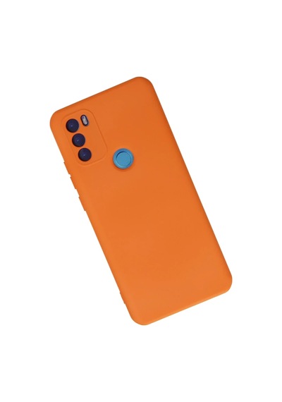 General Mobile Gm 21 Plus Kılıf Nano İçi Kadife Silikon - Turuncu 0.2M-Çok Renkli