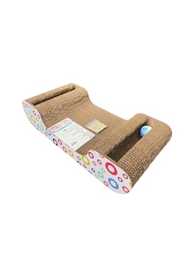 21x44x9,5 Cm Karton Kedi Tırmalama, Sağlıklı Ve Eğlenceli