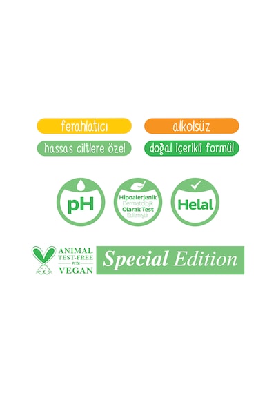 Sleepy Natural + Floral + Herbal Kişisel Bakım Havlusu Çanta Boy 6x25 150 Yaprak 6 Paket
