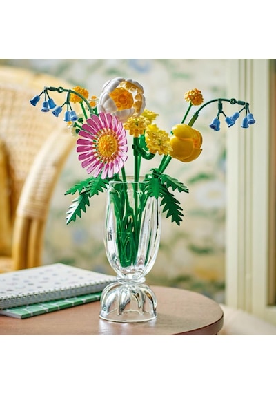 Lego 10347 Botanicals Küçük Sarı Buket - 9 Yaş & Üzeri Çocuklar İçin Çiçek Model Yapım Seti 373 Parça