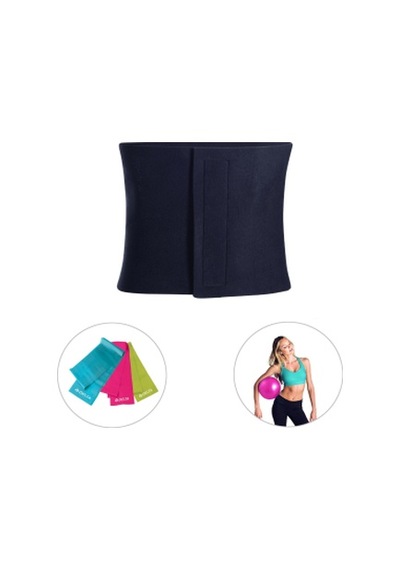 Spor Byfit 25 Cm Neopren Termal Kemer Bel Korsesi + Band Seti + Denge Topu