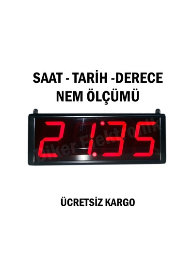 Dijital Nem - Saat - Derece Orta Boy