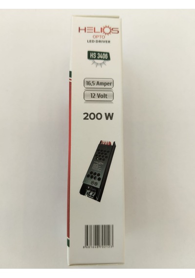 Hs-3406 Şerit Let Trafosu 16,5amper 200w 12v
