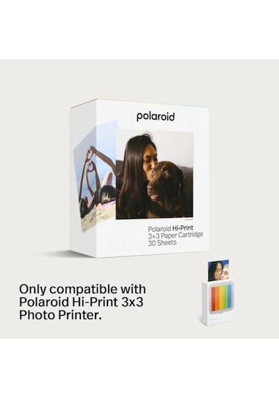 Polaroid Hi-print - Bluetooth Bağlantılı 3x3 Fotoğraf Boya-alt Yazıcı - 10 Fotoğraf Sayfası Dahil 9196 Diğer