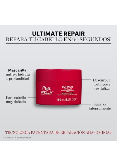 Lexroo Ultimate Repair Mask 150 Ml