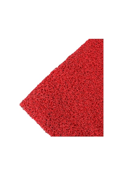 Kıvırcık Halı Paspas 14 Mm Renk Kırmızı 1 X 4 Metre Su Emici İş Y Çok Renkli