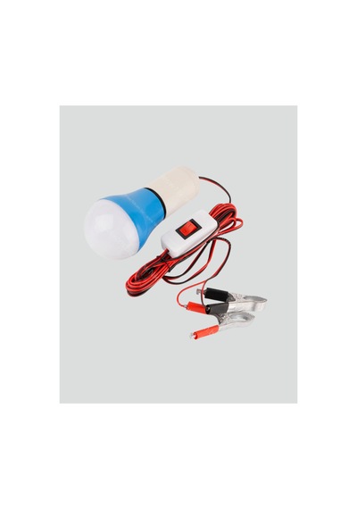 Novento 12v Led Ampul Timsah Kıskaçlı Taşınabilir Aydınlatma