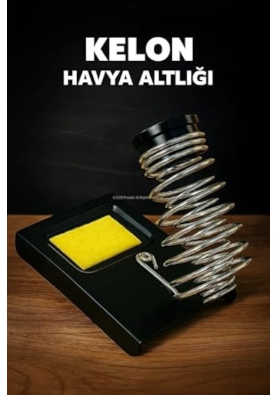 Tr Havya Altlığı, Lehim Sehpası, Metal Tabanlı, Stabil, Sehpa, Tutucu, Otomatik Kapanan Emniyetli, Lehimleme Araç