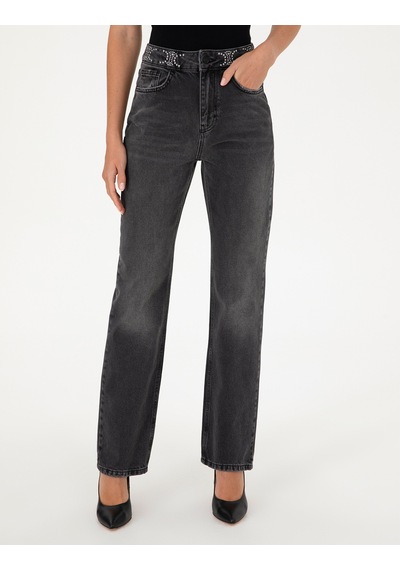 Pierre Cardin Kadın Antrasit Jean Pantolon 50291373-vr006 Antrasit