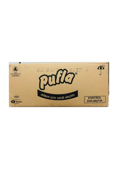 Pufla 100lü.kare Peçete Koli 32li.paket