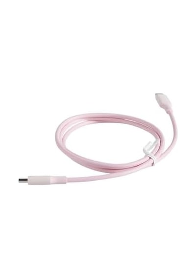 Usb-c 60w 3a Qc Pd Hızlı Şarj Kablosu, 1 Metre, Pembe, 65124