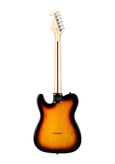 Sx Stl/ash/3ts Semi Hollow Body Telecaster Elektro Gitar Sunburst