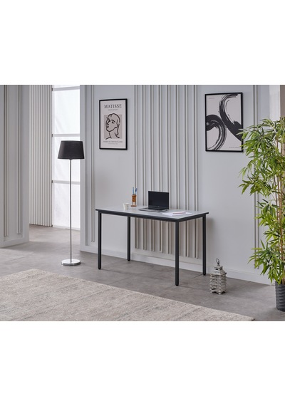Arpelia Çalışma Masası 125x65 Cm (Gri - Lava)
