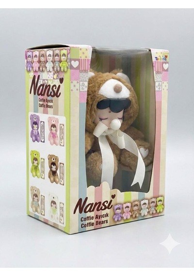 Nansi Oyuncak Sürpriz Paket Peluş Nansi Labubu Çok Renkli