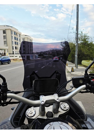 Motocam Arora Gs 525 Ön Cam 2022-2026 Model 51cm Siyah Renkli 4mm
