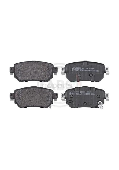 Fren Balata Qashqai 2014-2017 X - Trail 2014-2017 Kadjar 2015-2017 Disk Arka 60830943