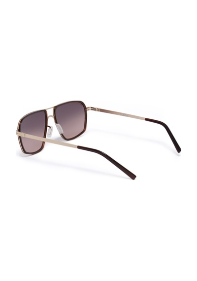 Görüşbaz Pilook Unisex Erkek Güneş Gözlüğü Uv400 Koruma Kare Model Lunaflex Serisi Desenli