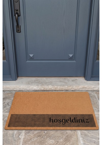 Villadia Home Textile Kapı Önü Paspası Kaymaz Taban Dekoratif Paspas Ev Giriş Antre İç Ve Dış Mekan Paspası 45x70 Cm 26ypycoco