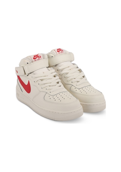 Nike 315123 Air Force 1 Mıd '07 Unisex  Beyaz Sneaker