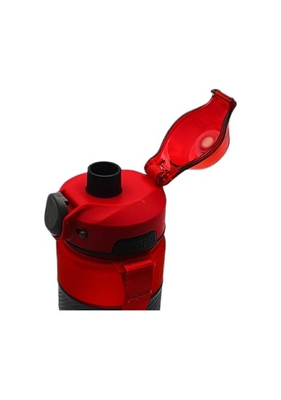 Noki Tritan Soft Touch Auto Kapak Silikon Bantlı Askılı Matara 750 Ml 0121 Mavi Çok Renkli