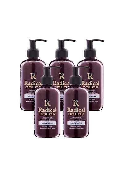 Radical Color New 25/macenta Amonyaksız Su Bazlı Saç Boyası 250 Ml 5 Adet Magenta