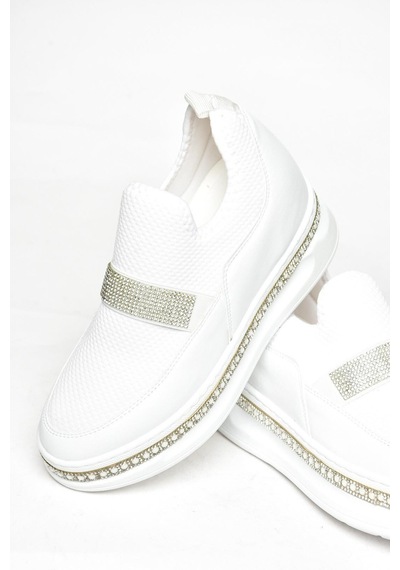 Fox Shoess602006104 Beyaz Kumaş Spor Ayakkabı Sneakers Beyaz