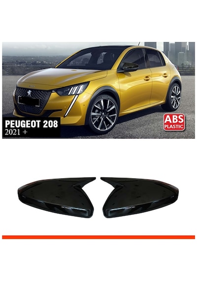 Peugeot 208 2021 Sonrası Uyumlu Batman Yarasa Ayna Kapağı