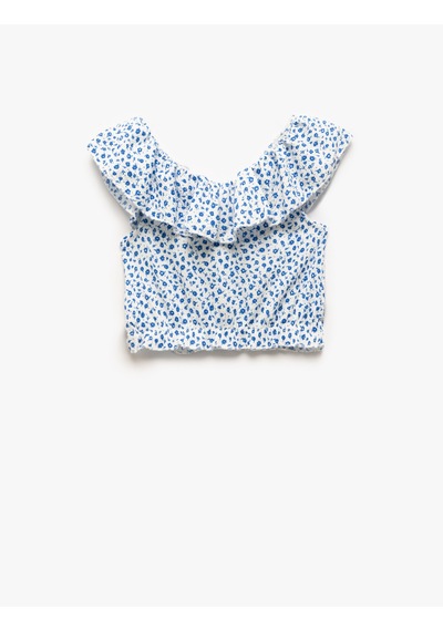 Koton Fırfır Detaylı Kolsuz Çiçekli Crop Bluz Beyaz Desenli 5skg60020ak Beyaz Desenli Beyaz Koton Fırfır Detaylı Kolsuz Çiçekli Crop Bluz Beyaz Desenli 5skg60020ak Beyaz Desenli Beyaz