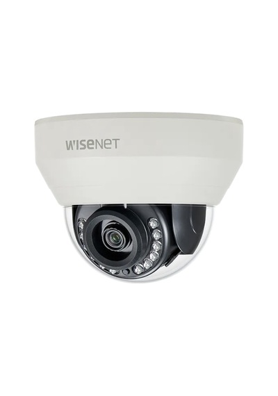 Samsung Uyumlu / Wisenet HCD-7010R 4MP (QHD) Analog IR Ledli Dome Kamera