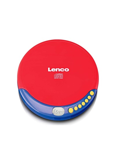 Lenco Cd-021kıds Kırmızı Taşınabilir Cd Çalar Discman Şarj Özellikli
