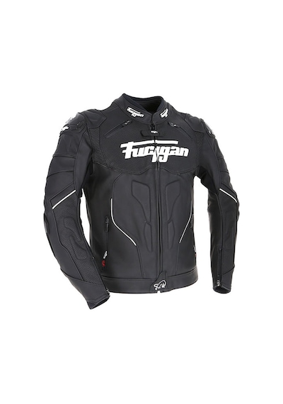 Furygan Raptor Evo 2 Deri Motosiklet Ceketi Siyah