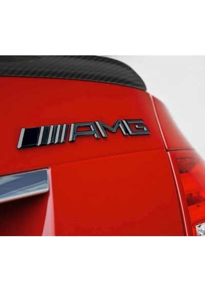 Amg Piano Black Bagaj Yazısı Arması Logosu 3m 3d Abs Mercedes E