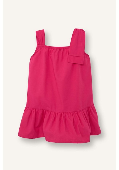Defacto %100 Pamuk Askılı Poplin Elbise Kız Bebek H6743a526hspn178 Pembe-pn178