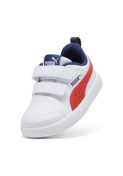 Puma Courtflex V3 V Ps 397642-14 Ortopedik Çocuk Spor Ayakkabı Turuncu