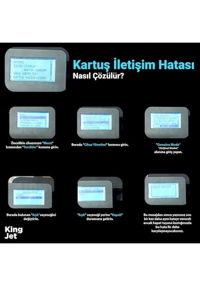 Kingjet Canon Uyumlu 070h / Crg-070h Yüksek Kapasiteli Toner Çipli Mf462dw, Mf465dw