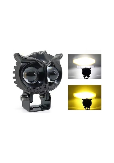 25W Çift Renk Beyaz-Sarı Baykuş Delici Led