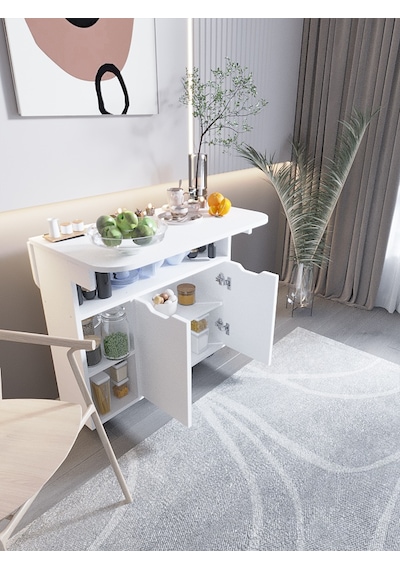 Kelebek Yemek Masası Mutfak Masası 77 x 90