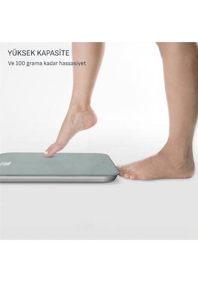 Classic 180 Kg Kapasiteli Tartı - Gri