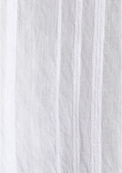 Colin's Colins Boyfriend Fit Shirt Neck Jakarlı Kadın Beyaz Uzun Kol Gömlek Cl1081980 Q1.v2 Wht