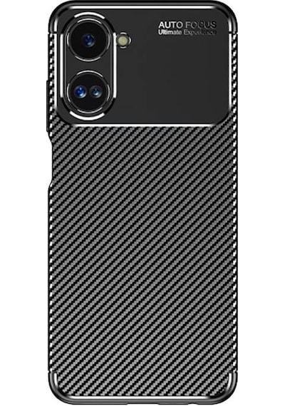 Realme 10 4g Kılıf Texture Negro Silikon Kapak