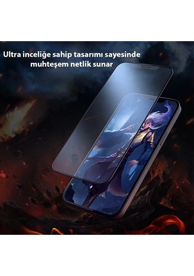 Gor İphone 12 Pro Max 9d Hardening Tempered Full Cam Ekran Koruyucu- 5775