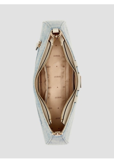 Guess Denim Logo Noelle Iı Omuz Çantası-dl967218 Mavi