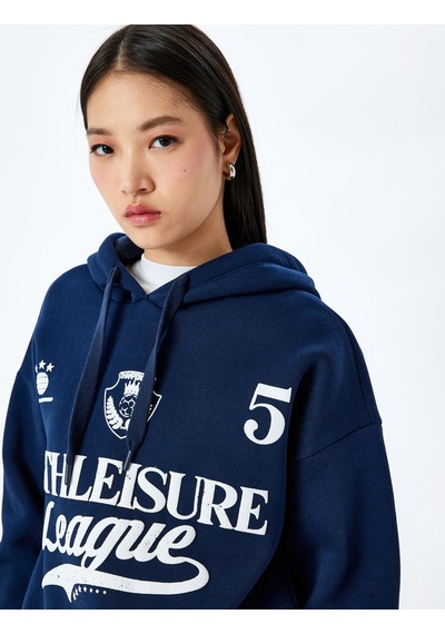 Koton Kapüşonlu Kolej Baskılı Oversize Sweatshirt Lacivert 5wal10807ık Lacivert Koton Kapüşonlu Kolej Baskılı Oversize Sweatshirt Lacivert 5wal10807ık Lacivert