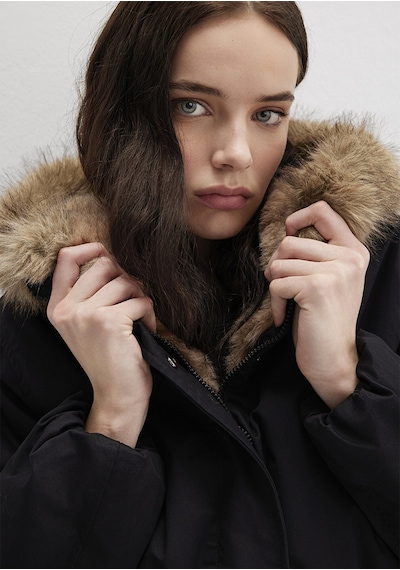 Mavi - Siyah Parka 1110786-900 Siyah